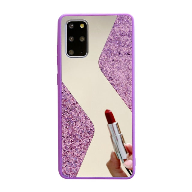 Makeup Mirror Samsung Case - CaseShoppe For Samsung S10 Plus / 3