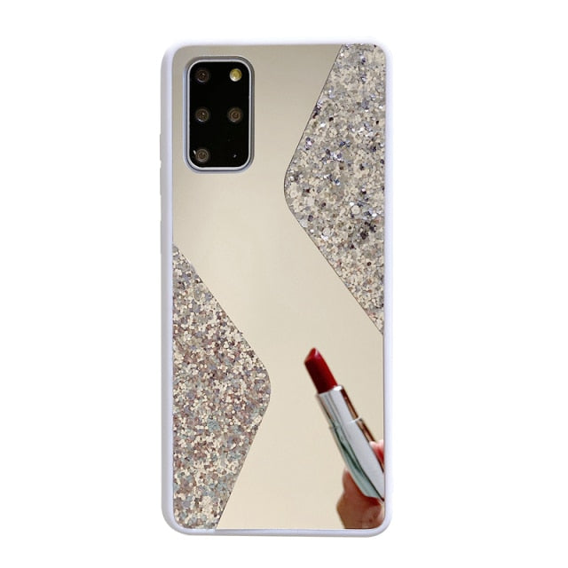 Makeup Mirror Samsung Case - CaseShoppe For Samsung S10 Plus / 5