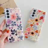 Retro Flowers Samsung Case - CaseShoppe
