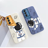 Camera Play Cute Astronaut Samsung Case - CaseShoppe