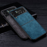 Premium PU Leather Samsung Z Flip Case - CaseShoppe