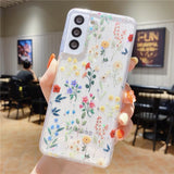 Flower Samsung Cases - CaseShoppe For Samsung S21 Ultra / A