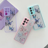 Butterfly Glitter Samsung Cases - CaseShoppe