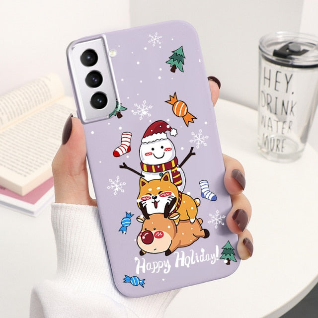 Christmas Cartoon Samsung Cases - CaseShoppe S21 Ultra 5G / 35