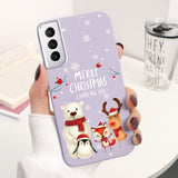 Christmas Cartoon Samsung Cases - CaseShoppe S21 Ultra 5G / 36
