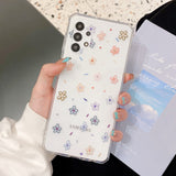 Cartoon Flower Samsung Cases - CaseShoppe For Samsung S21 Ultra / Style C