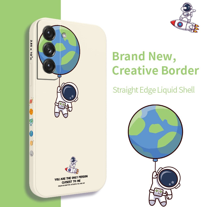 Planet Cute Astronaut Samsung Case - CaseShoppe