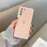 Cute Mini-Heart Samsung Cases - CaseShoppe For Samsung S21 Plus / Pink