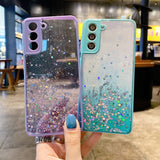 Samsung Glitter Clear Lens Cases - CaseShoppe