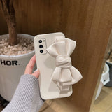 Leather Bow Samsung Case - CaseShoppe For Samsung S10 / b