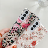 Retro Flowers Samsung Case - CaseShoppe