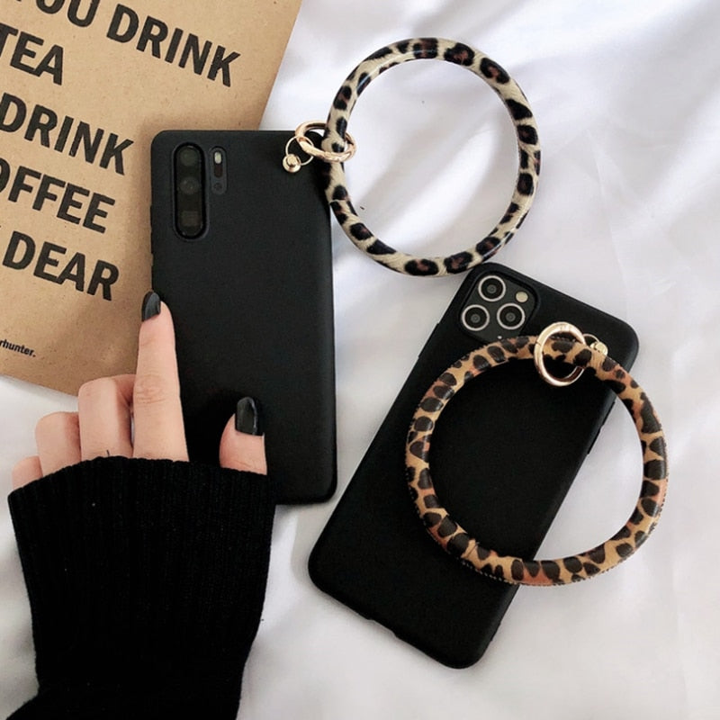 Leopard Samsung Case with Ring - CaseShoppe