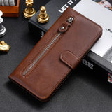 Elegant Wallet Leather Samsung Cases - CaseShoppe Samsung S20 Plus / Brown