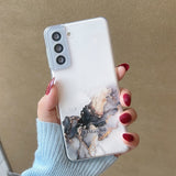 Watercolor Marble Samsung Cases - CaseShoppe Samsung S22 Ultra / B