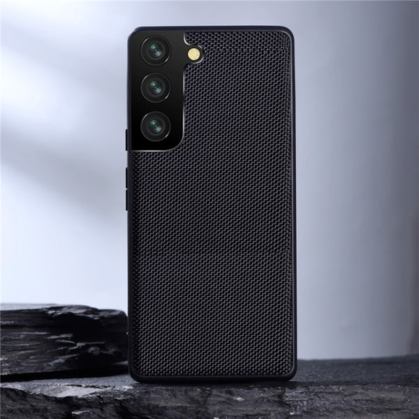 Classic Fabric Samsung Cases - CaseShoppe Samsung S22 Ultra / Black