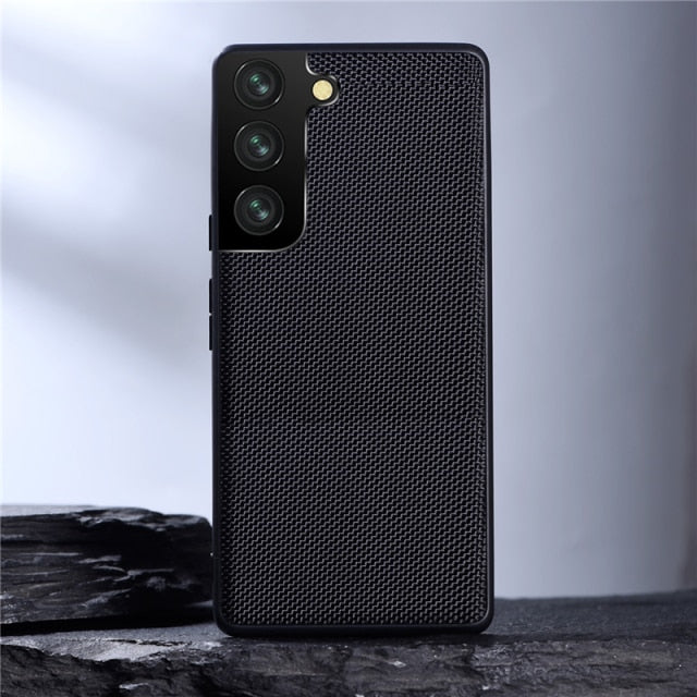 Classic Fabric Samsung Cases - CaseShoppe Samsung S22 Ultra / Black